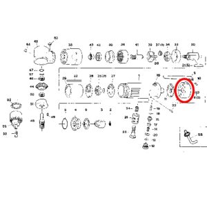 [SP VESSEL] — SP-1510AH Parts Housing Cap