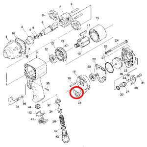 [SP VESSEL] — SP-7140 Parts Bottom Plate Gasket