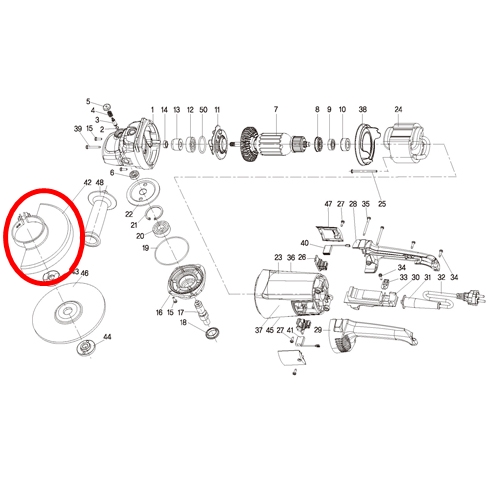 [KEYANG] — 3100090 Spare Parts Safety Cover
