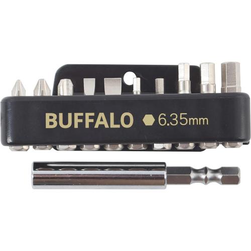 [Seshin Buffalo] — SB-SBS-11 Driver Plated Bit Set (Combination)