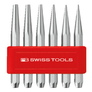 [PB Swiss Tools] — 735BCN Brad Pin Punch Set (Octagonal)