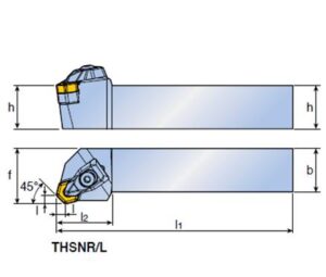 [TaeguTec] — 3603293 General Outer Diameter Turning Holder