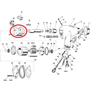 [SP VESSEL] — SP-1135B Parts Hammer Frame