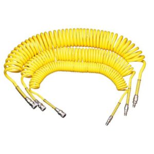 [Sangah] — 623-0010 Urethane Coil Hose (Yellow)