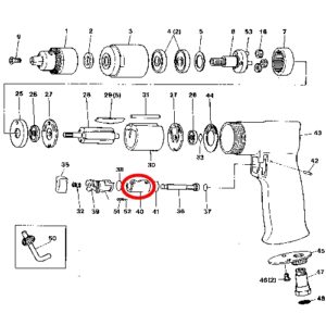 [SP VESSEL] — SP-1525 Parts Reverse Valve Bushing