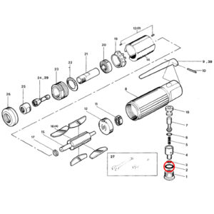 [SP VESSEL] — SP-1200 Parts Screw O-Ring