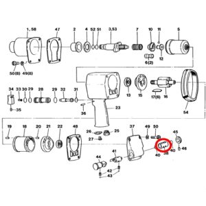 [SP VESSEL] — SP-1156TR Parts Reverse Valve Bushing