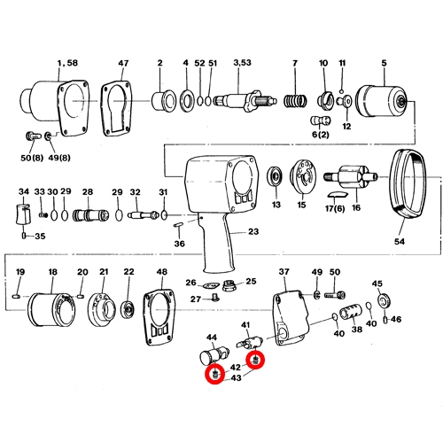 [SP VESSEL] — SP-1156TR Parts Reverse Valve Spring