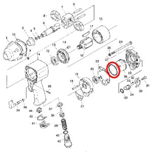 [SP VESSEL] — SP-7140 Parts Dial O-Ring