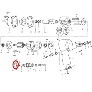 [SP VESSEL] — SP-1148F Parts Throttle Lever