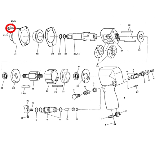 [SP VESSEL] — SP-1148F Parts Screw