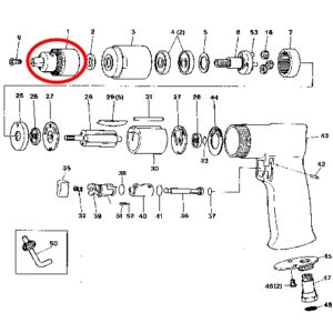 [SP VESSEL] — SP-1525 Parts Drill Chuck