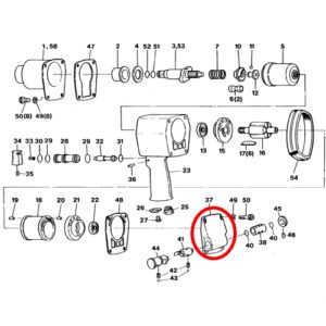 [SP VESSEL] — SP-1156TR Parts Head Cover