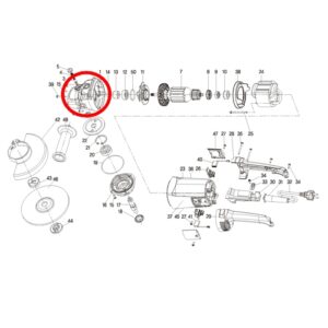 [KEYANG] — 2043457 Spare Parts Gear Cover