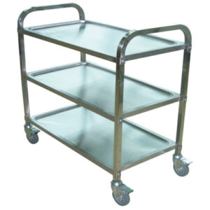 [Smato] — AF08163 Cleaning Stainless Steel Cart
