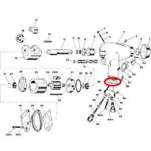 [SP VESSEL] — SP-1135B Parts Gasket