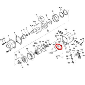 [SP VESSEL] — SP-1158 Parts Housing Plate Gasket