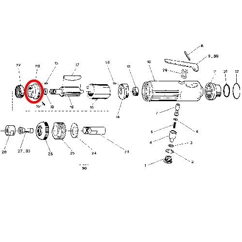 [SP VESSEL] — SP-1220 Parts Top Plate