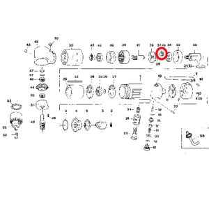 [SP VESSEL] — SP-1510AH Parts Planet Gear