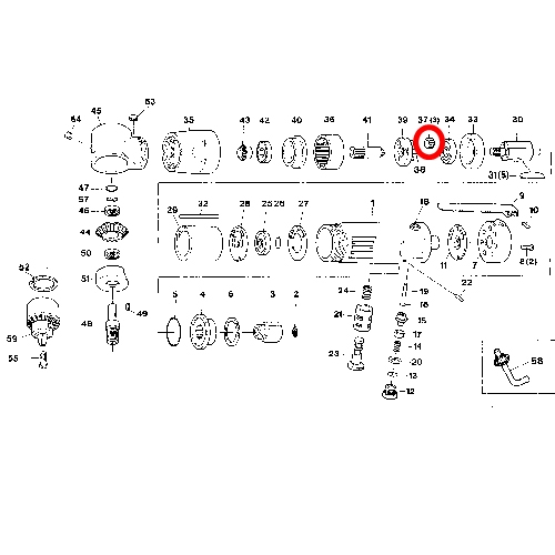 [SP VESSEL] — SP-1510AH Parts Planet Gear