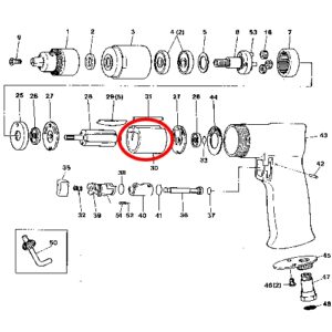[SP VESSEL] — SP-1525 Parts Cylinder
