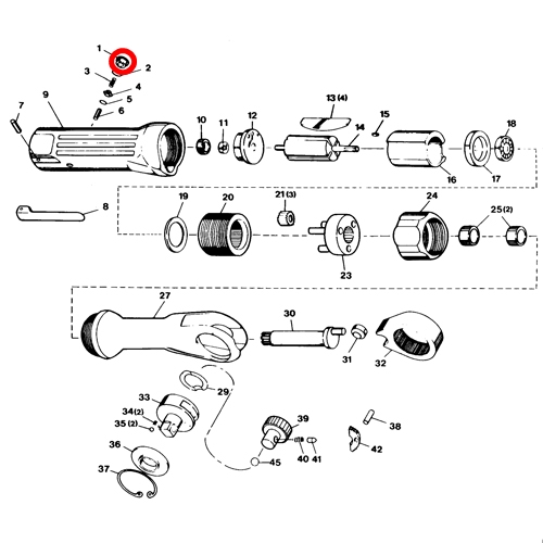 [SP VESSEL] — SP-1133SX-2 Parts Valve Screw