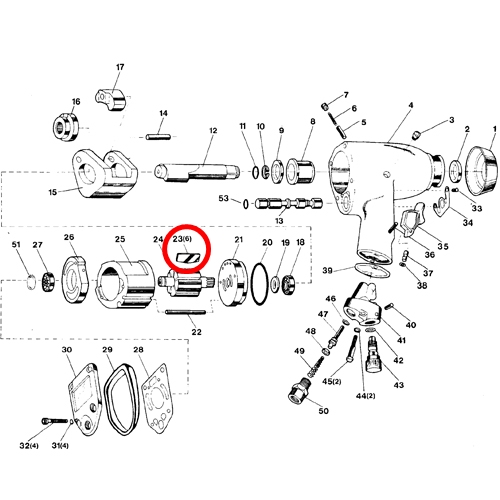 [SP VESSEL] — SP-1135B Parts Blade (1 Set/6EA)