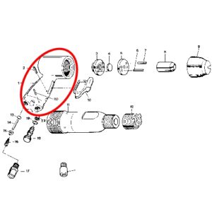 [SP VESSEL] — SP-1410K Parts Handle Body