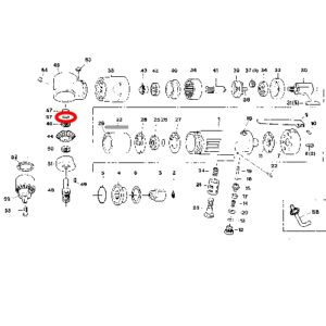 [SP VESSEL] — SP-1510AH Parts Wave Washer