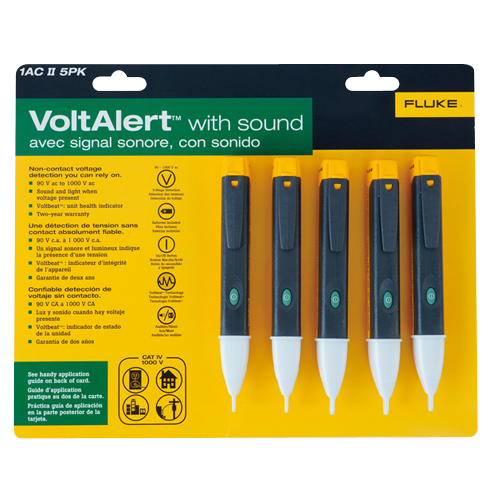 [Fluke] — FLUKE-1AC-A1-II-5PK Voltage Tester