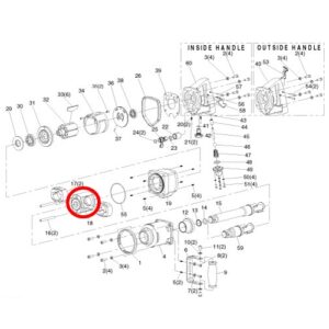 [SP VESSEL] — SP-1192EX-2 Parts Hammer Frame