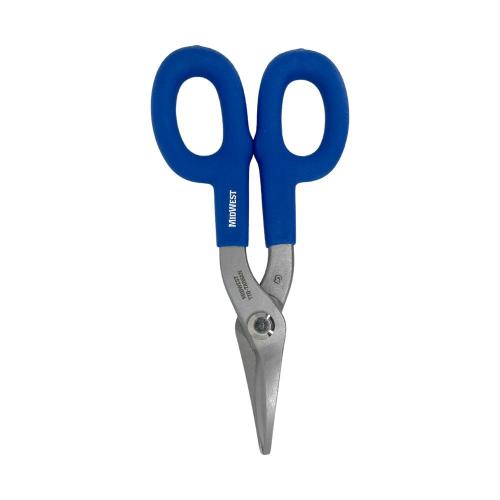 [MIDWEST] — 77D Sheet Metal Scissors (Curved)