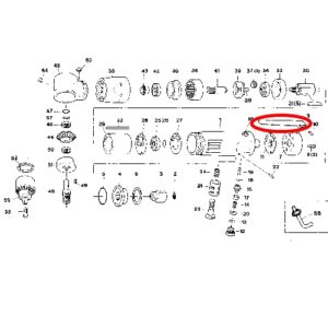 [SP VESSEL] — SP-1510AH Parts Throttle Lever
