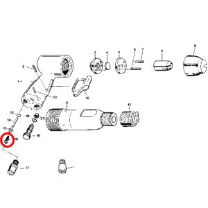 [SP VESSEL] — SP-1410K Parts Throttle Valve Spring