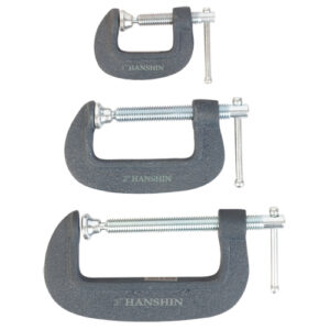 [Hanshin] — HS-SCS-3P Hand Press Mini Tabletop Vise Set
