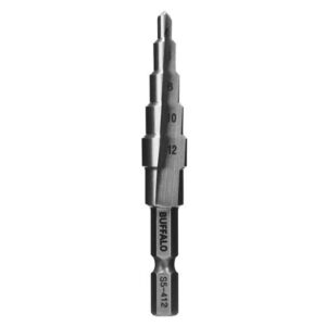 [Seshin Buffalo] — S5-412 Step Drill Step Drill – Hex Shank