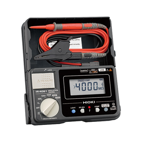 [Hioki] — IR4051-10 Insulation Resistance Meter (Digital)