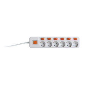 [Hyundai] — HDIMB-62 Electric Multi Cord (Individual Circuit Breaker Switch)