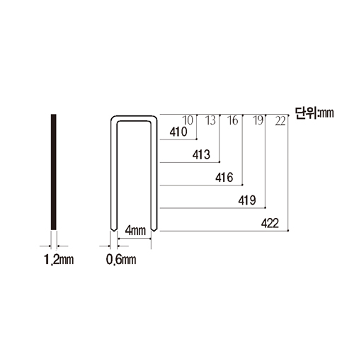 [Smato] — SM-410 Tacker Pin Tacker Pin