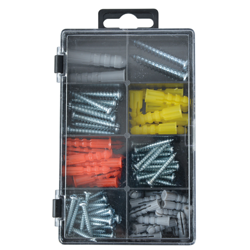 [Smato] — SM-AM100P Nail & Screw Set Anchor Screw Set