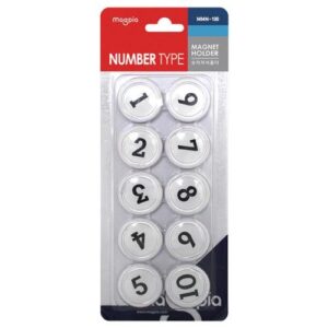 [Magpia] — MMN-0110 Numeric Magnet Holder (1-10)