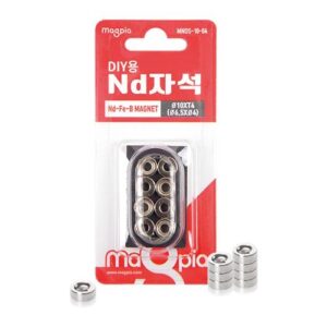 [Magpia] — MNDS-10-04 Circular Strong Magnet (Perforated, DIY)