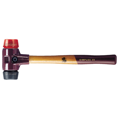 [HALDER] — 3026.030 Assembled Hammer (Black/Red)