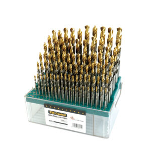 [CLEVELAND] — 100 HSS Coated Drill Set (Gold-P)