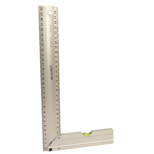 [BlueTec] — BD-ALS150 Steel Ruler Square Level