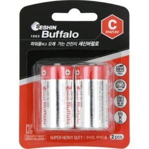[Seshin Buffalo] — R14 Battery Battery (Manganese)
