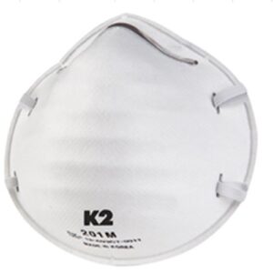 [K2 Safety] — KM-201 Disposable Dust Mask with Face Seal