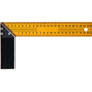 [BlueTec] — BD-CA150 Steel Ruler Right Angle Ruler (Aluminum, Graduated)