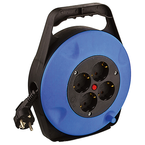 [SMATO Multi Cord] — SM R4-10M Mini Cord Reel (Grounded)
