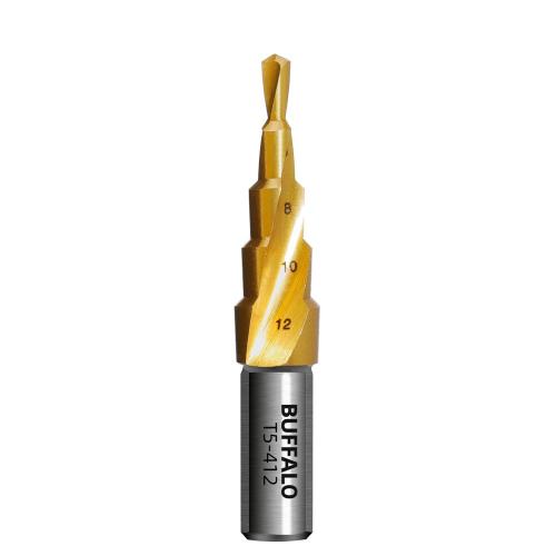 [Seshin Buffalo] — T5-412 Step Drill Step Drill - Twist Type